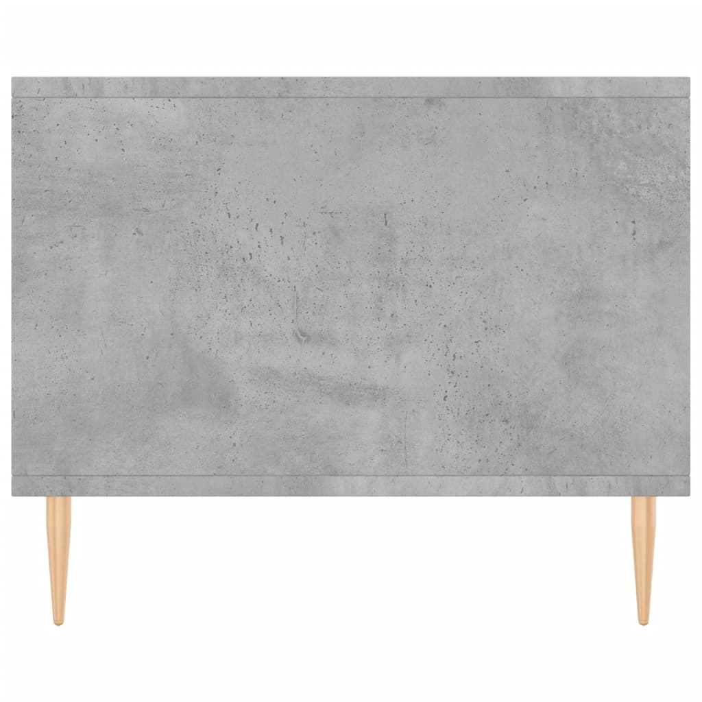 Măsuță de cafea, gri beton, 90x50x40 cm, lemn prelucrat