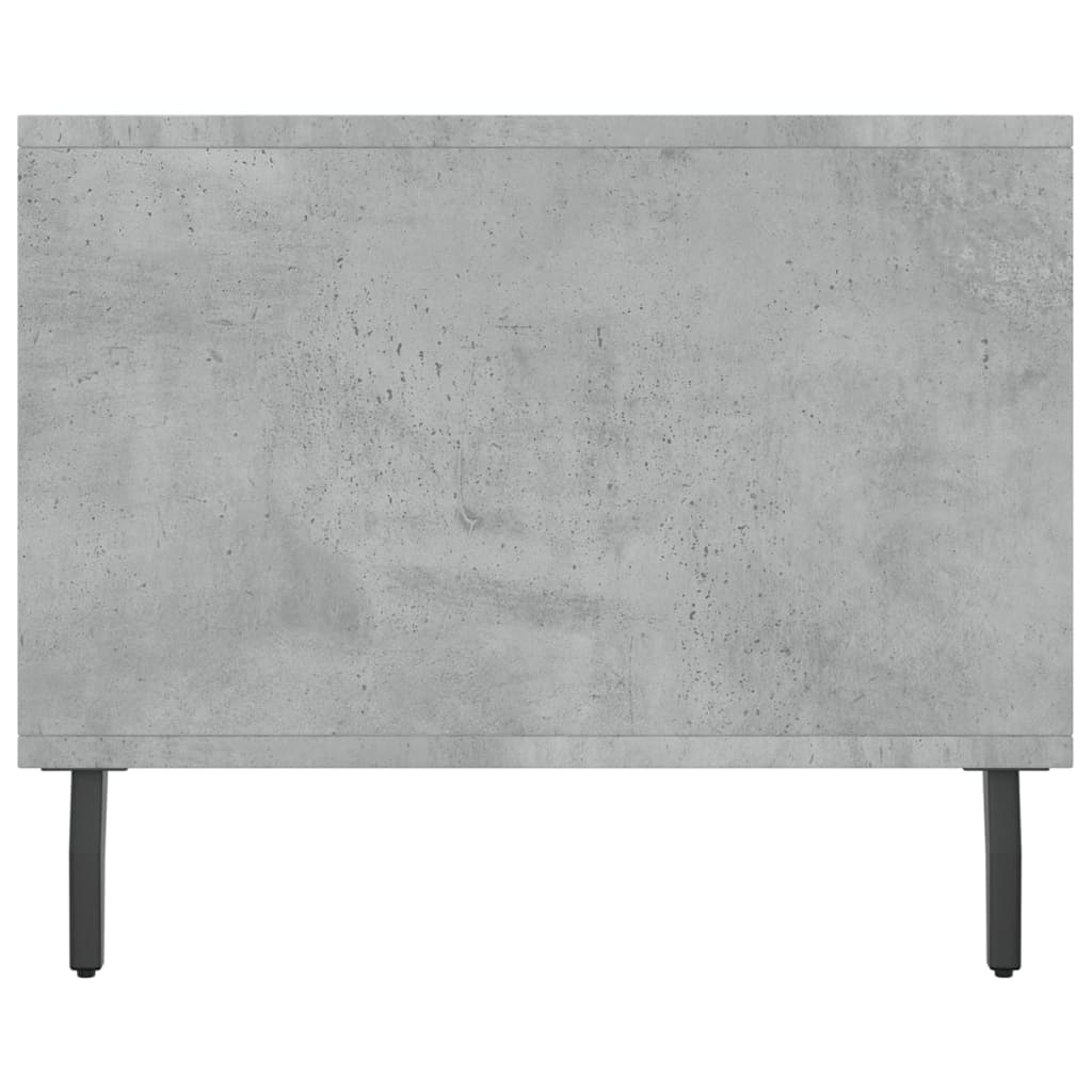 Coffee table, concrete gray, 90x50x40 cm, processed wood