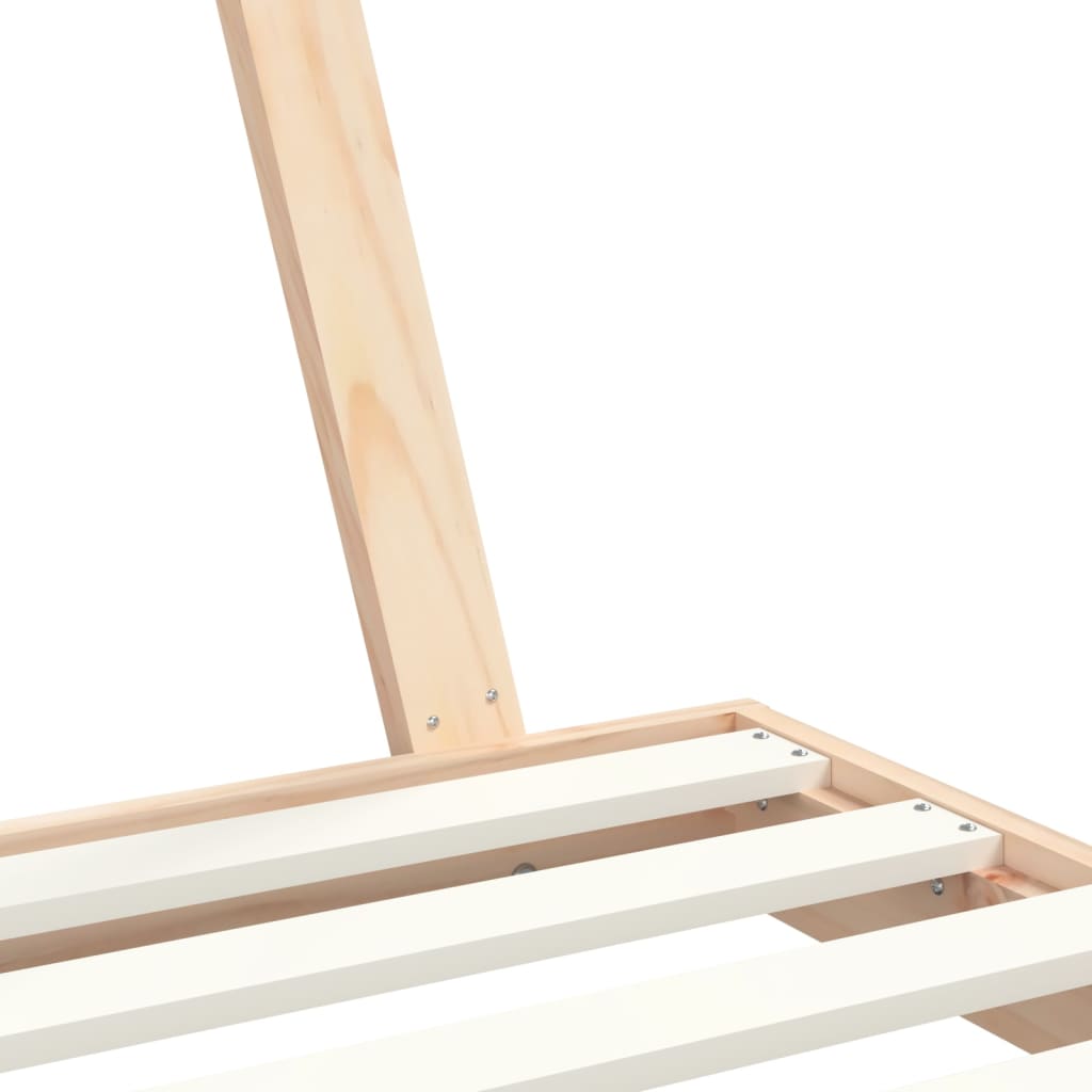 Bed frame for children, 90x190 cm, solid pine wood