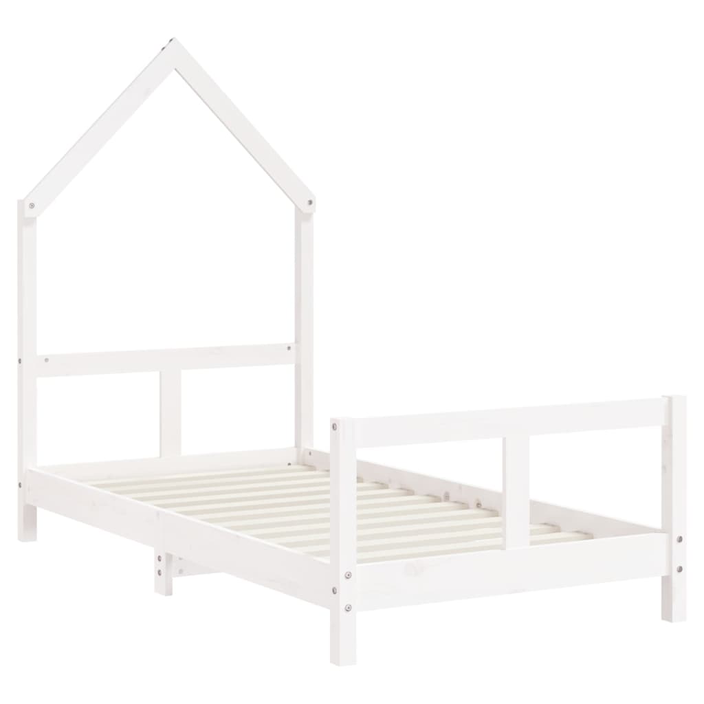 Bed frame for children, 80x160 cm, solid pine wood