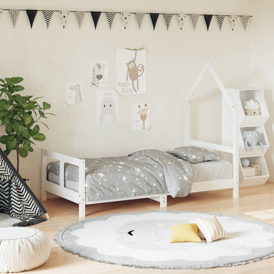 Bed frame for children, 80x160 cm, solid pine wood