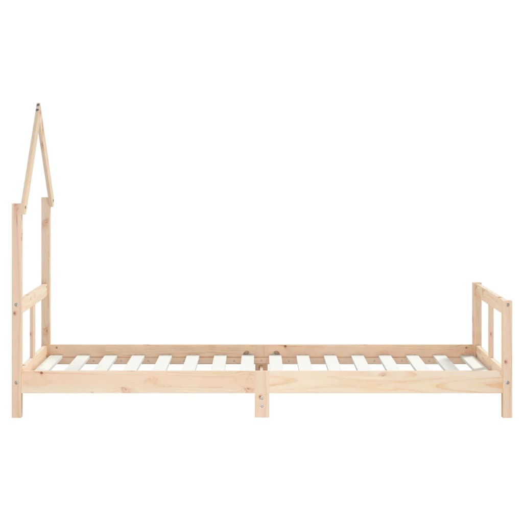 Bed frame for children, 80x200 cm, solid pine wood