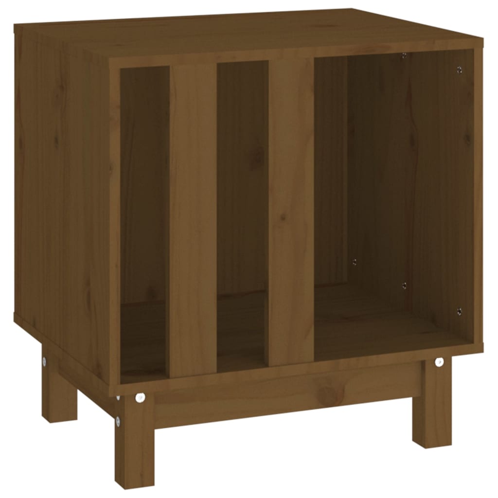 Dog house, honey brown, 50x40x52 cm, solid pine wood