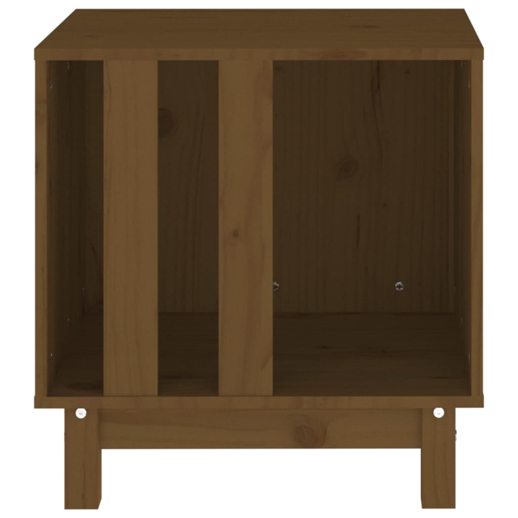 Dog house, honey brown, 50x40x52 cm, solid pine wood