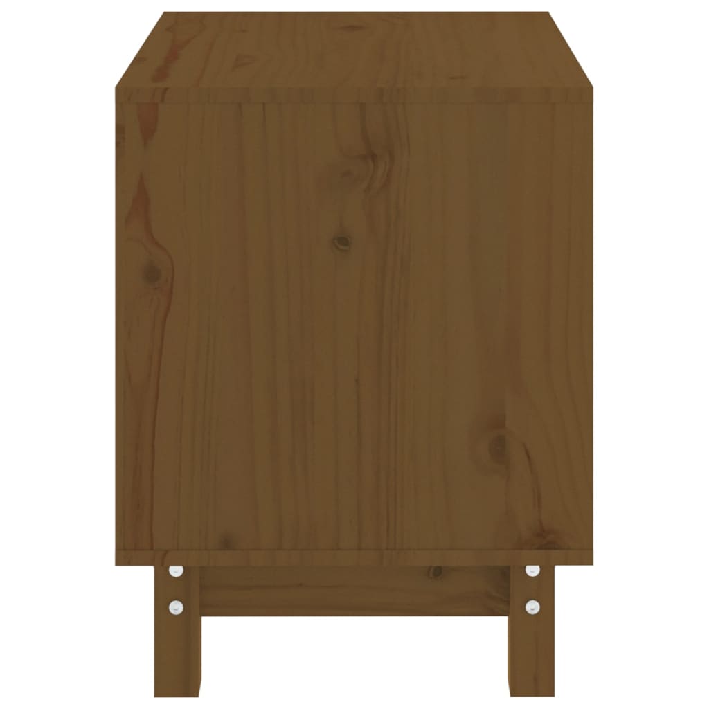 Dog house, honey brown, 50x40x52 cm, solid pine wood