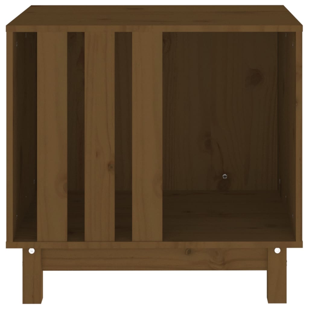 Dog house, honey brown, 60x45x57 cm, solid pine wood