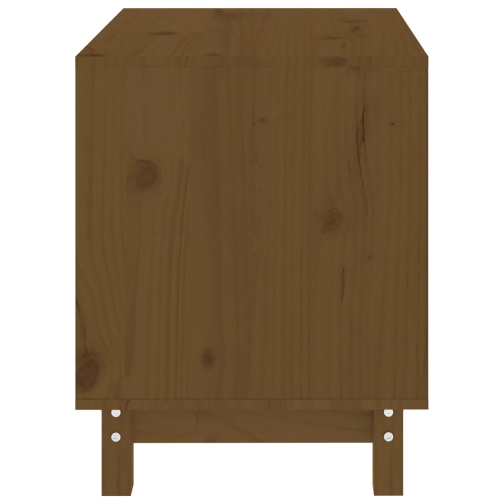 Dog house, honey brown, 60x45x57 cm, solid pine wood