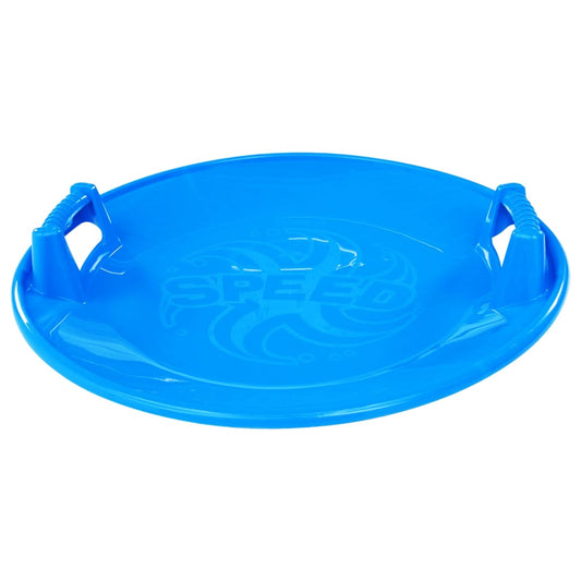 Round sled, blue, 66.5 cm, PP
