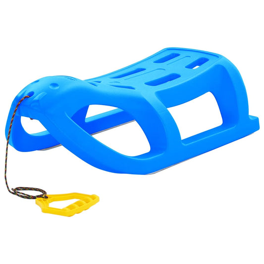 Sled, blue, 80x39.5x25.5 cm, polypropylene