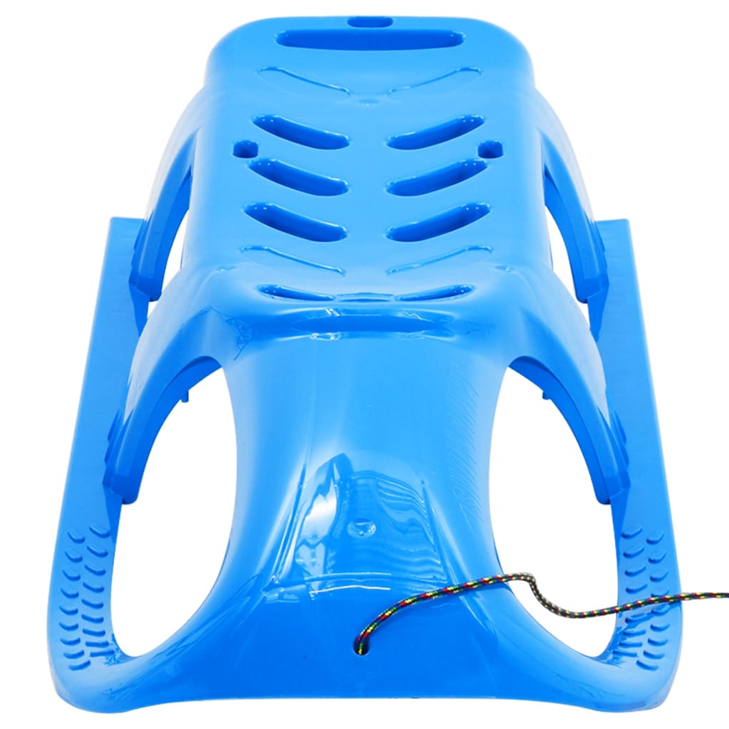 Children's sled, blue, 102.5x40x23 cm, polypropylene