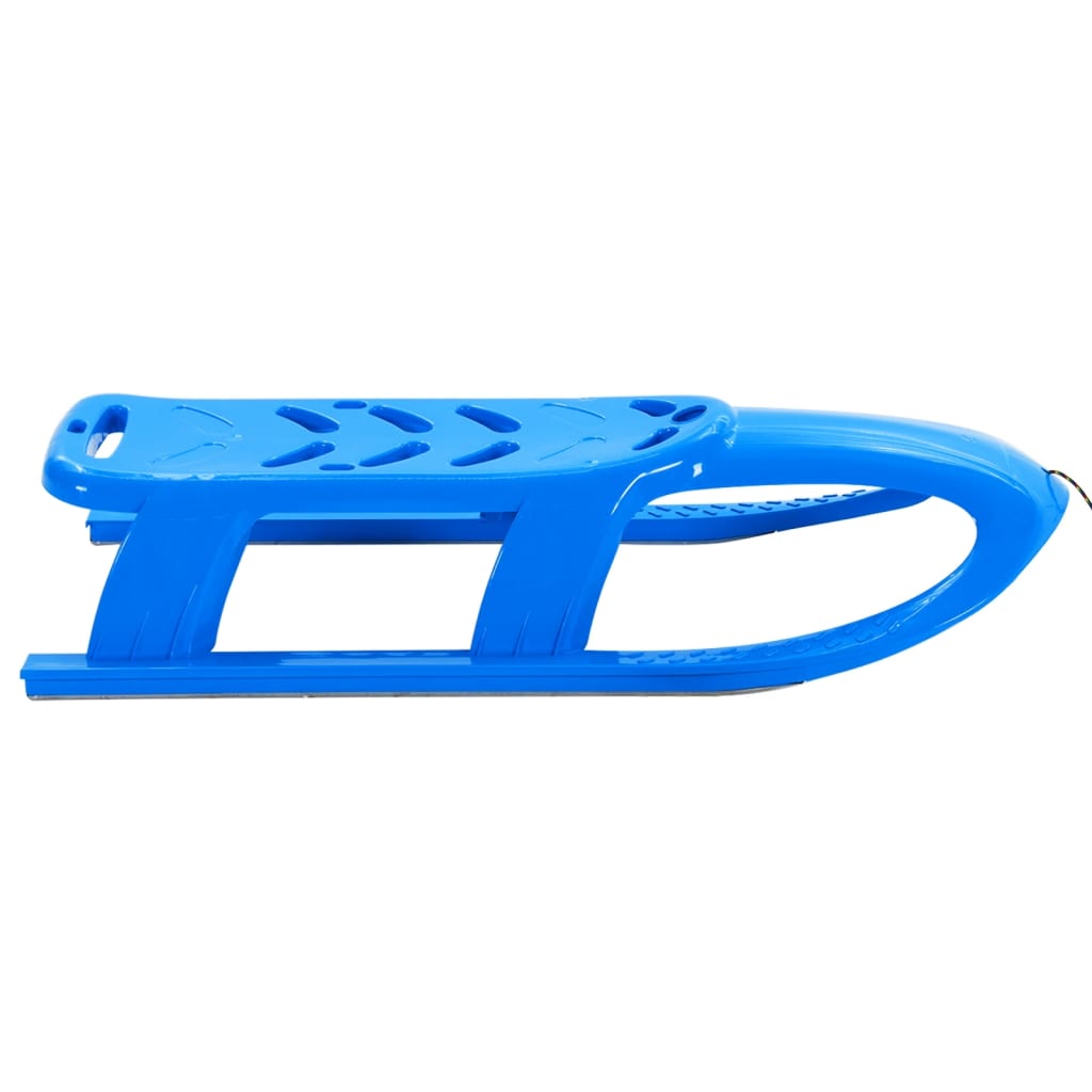 Children's sled, blue, 102.5x40x23 cm, polypropylene