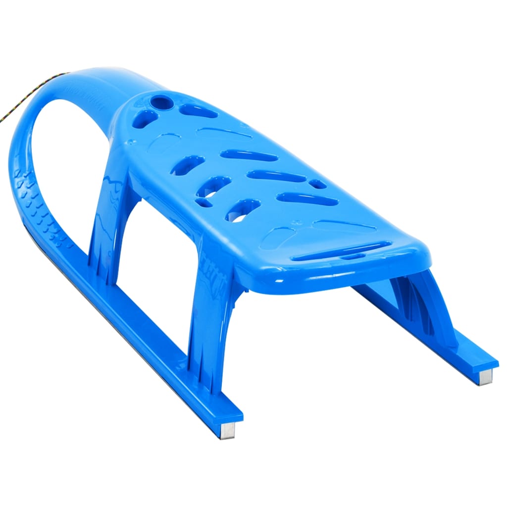 Children's sled, blue, 102.5x40x23 cm, polypropylene