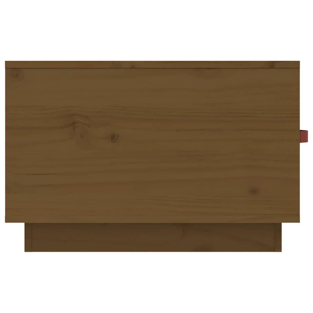 Coffee table, honey brown, 60x53x35 cm, solid pine wood