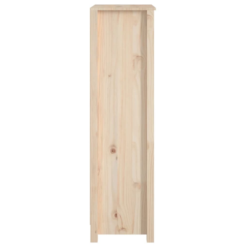 Bibliotecă, 50x35x125,5 cm, lemn masiv de pin