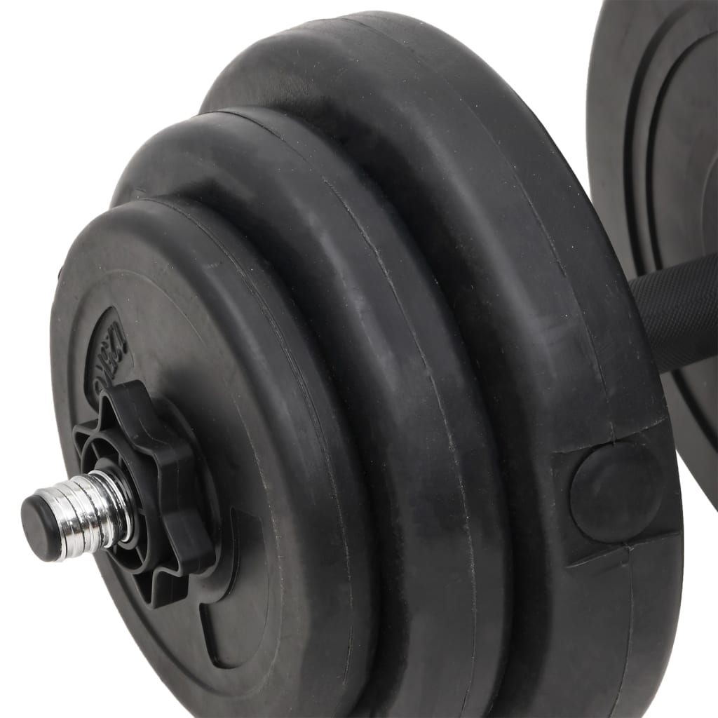 Dumbbells and dumbbells with weight plates, 60 kg