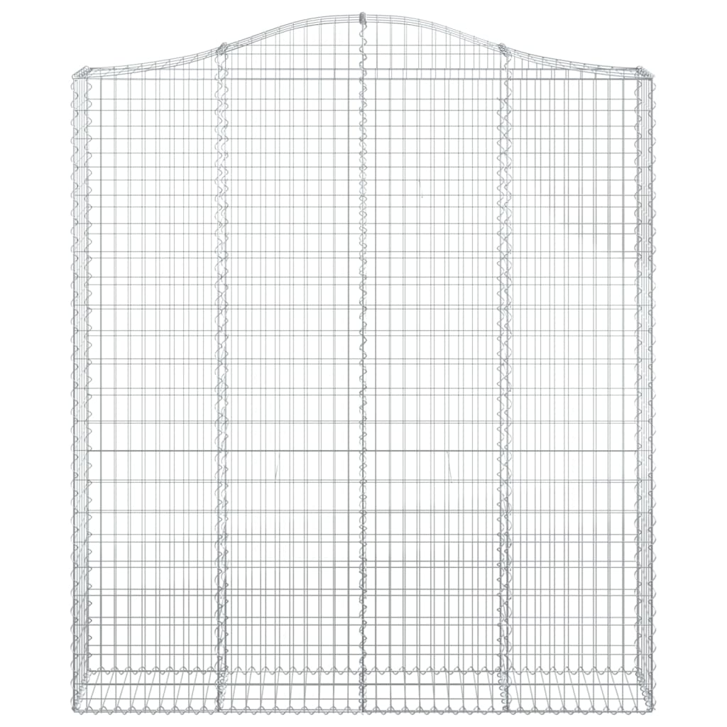 Coș gabion arcuit, 200x30x220/240, fier galvanizat