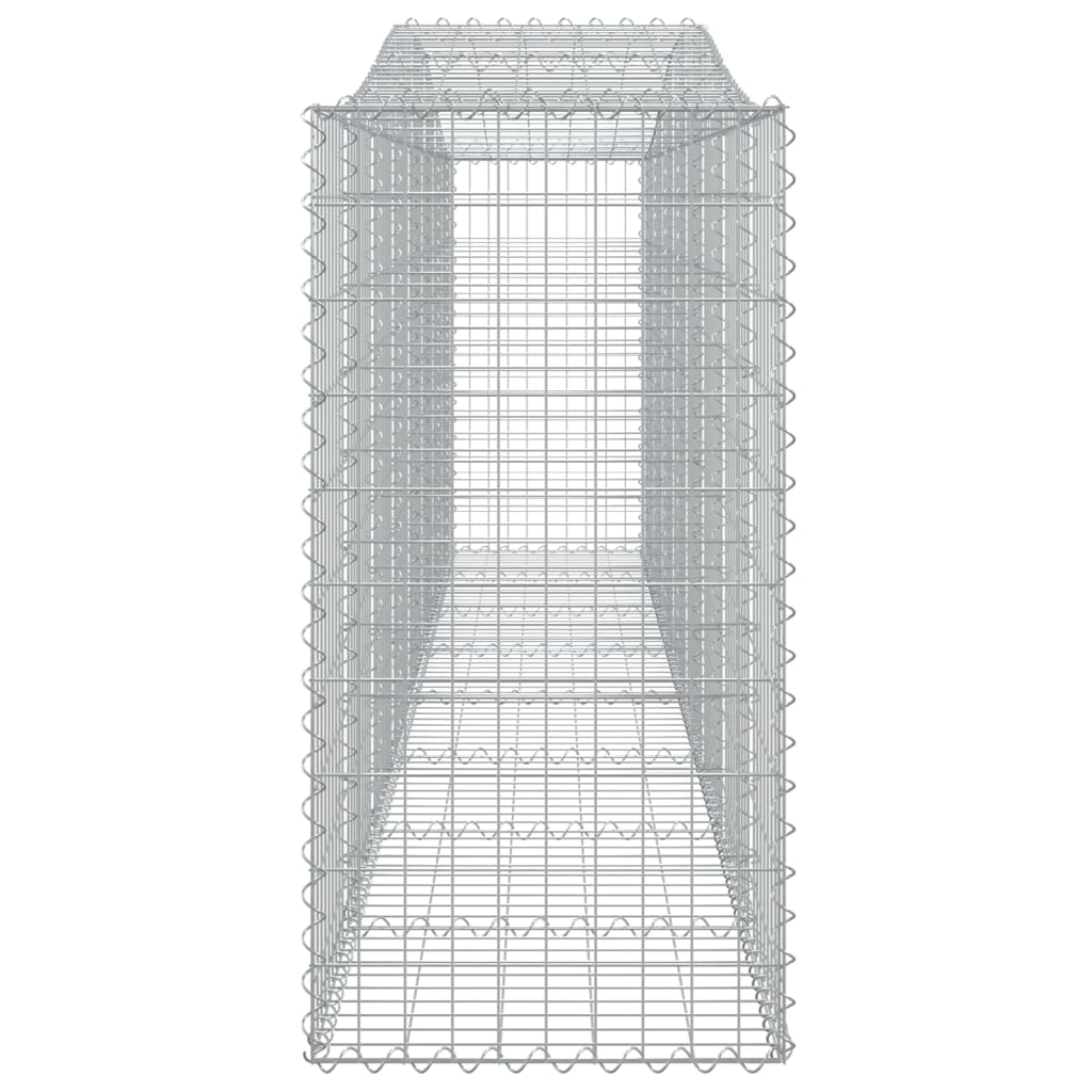 Coș gabion arcuit 400x50x100/120 cm fier galvanizat
