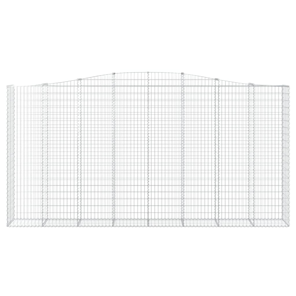 Coș gabion arcuit 400x50x200/220 cm fier galvanizat