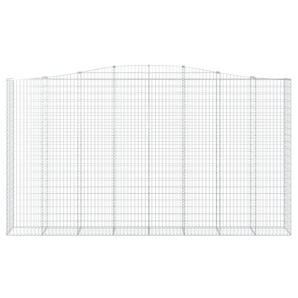 Coș gabion arcuit 400x50x220/240 cm fier galvanizat