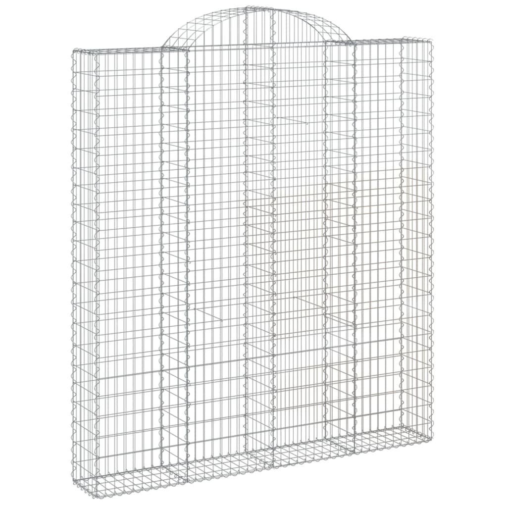 Coș gabion arcuit, 200x30x220/240, fier galvanizat
