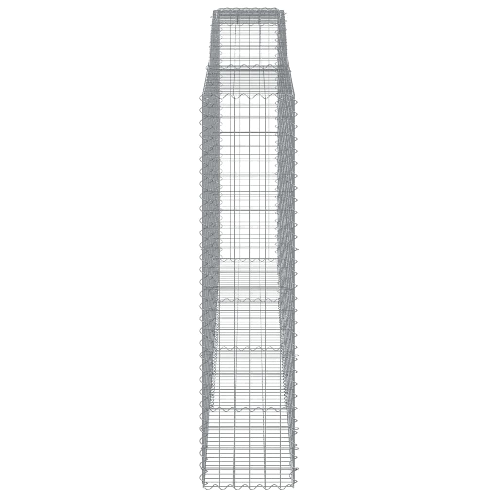 Coș gabion arcuit 400x50x200/220 cm fier galvanizat