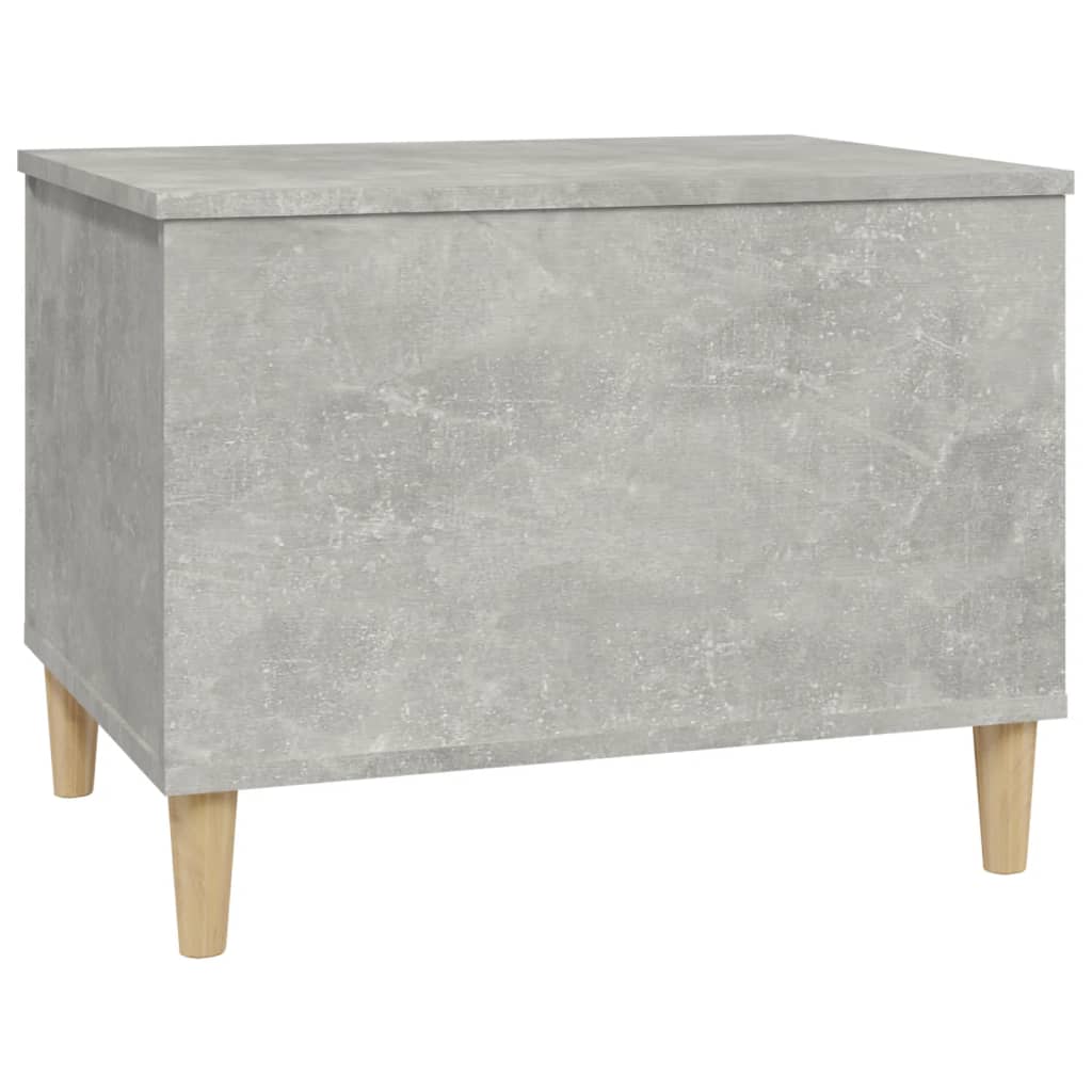 Coffee table, concrete gray, 60x44.5x45 cm, processed wood