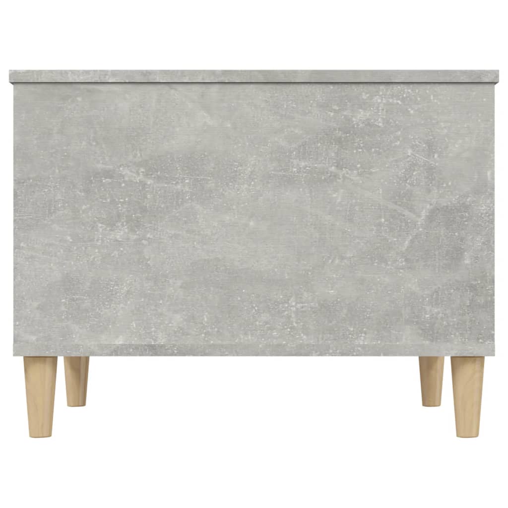 Coffee table, concrete gray, 60x44.5x45 cm, processed wood