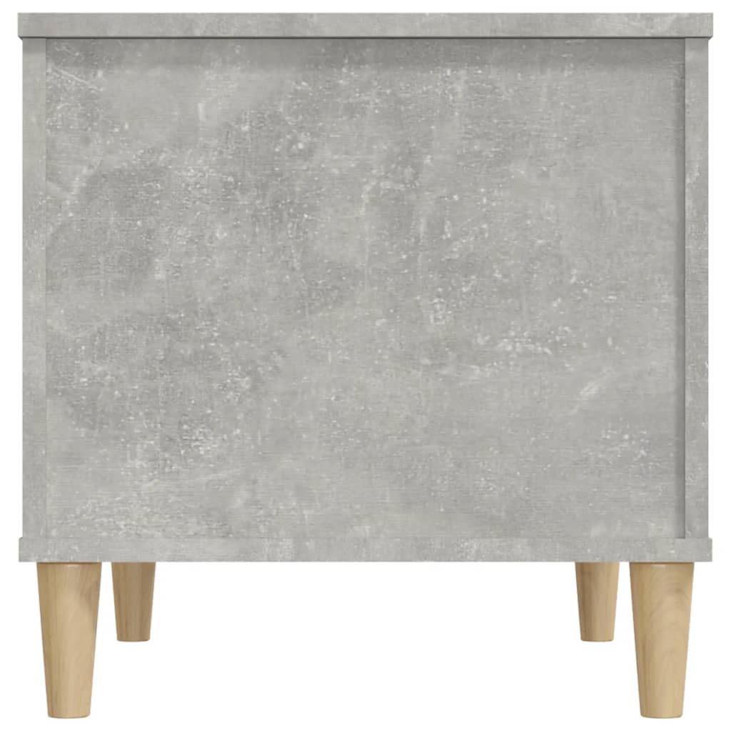 Coffee table, concrete gray, 60x44.5x45 cm, processed wood