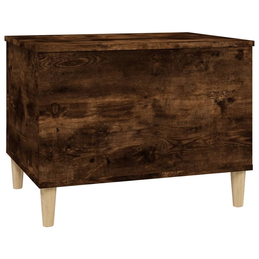 Coffee table, smoky oak, 60x44.5x45 cm, processed wood