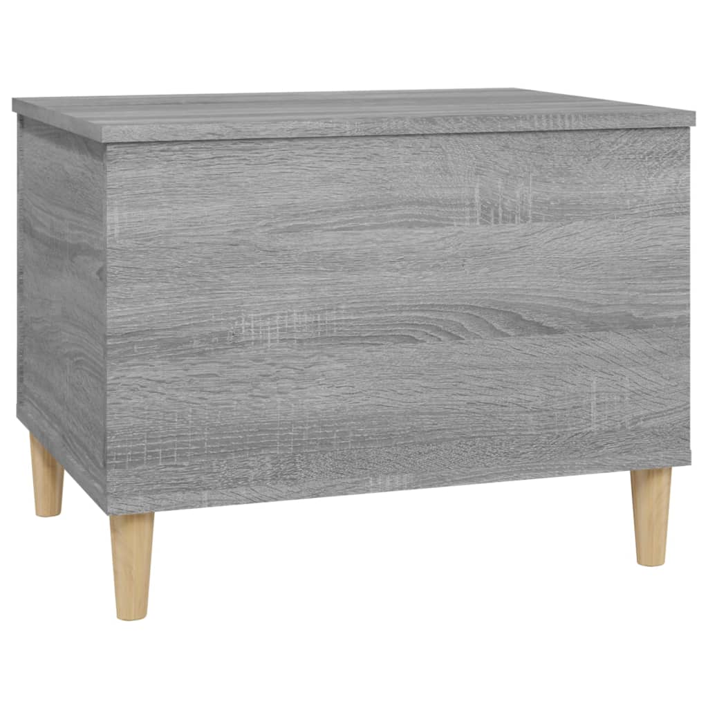 Coffee table, sonoma grey, 60x44.5x45 cm, processed wood