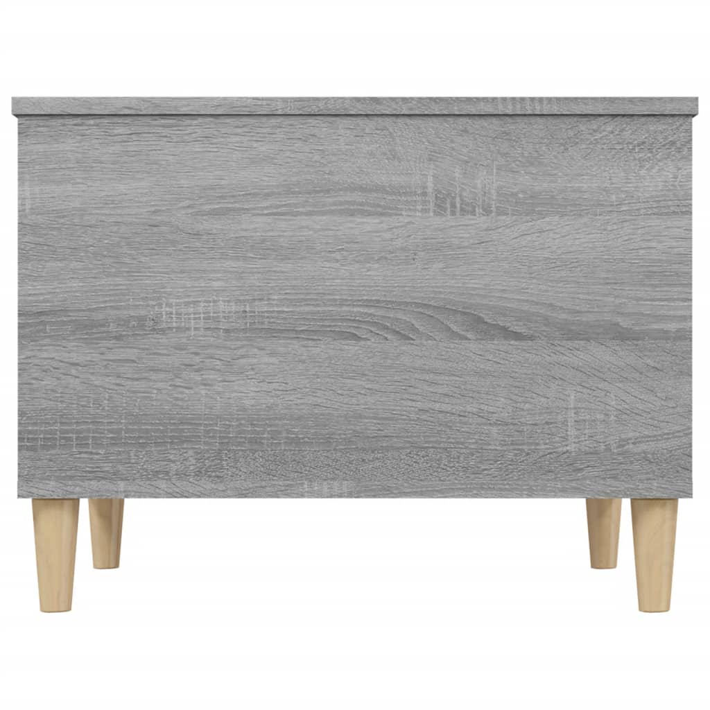 Coffee table, sonoma grey, 60x44.5x45 cm, processed wood