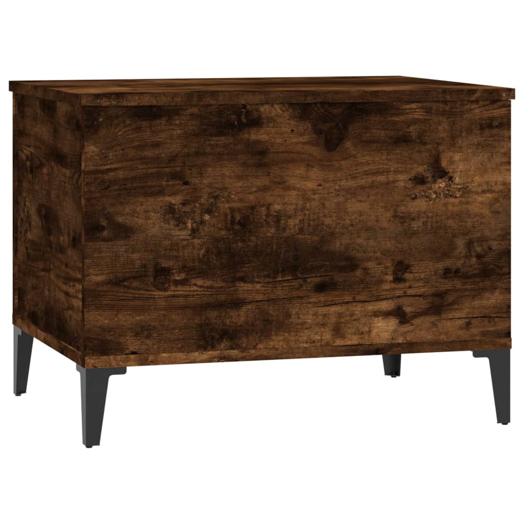 Coffee table, smoky oak, 60x44.5x45 cm, processed wood
