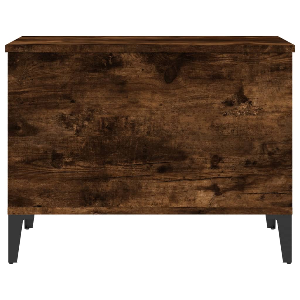 Coffee table, smoky oak, 60x44.5x45 cm, processed wood