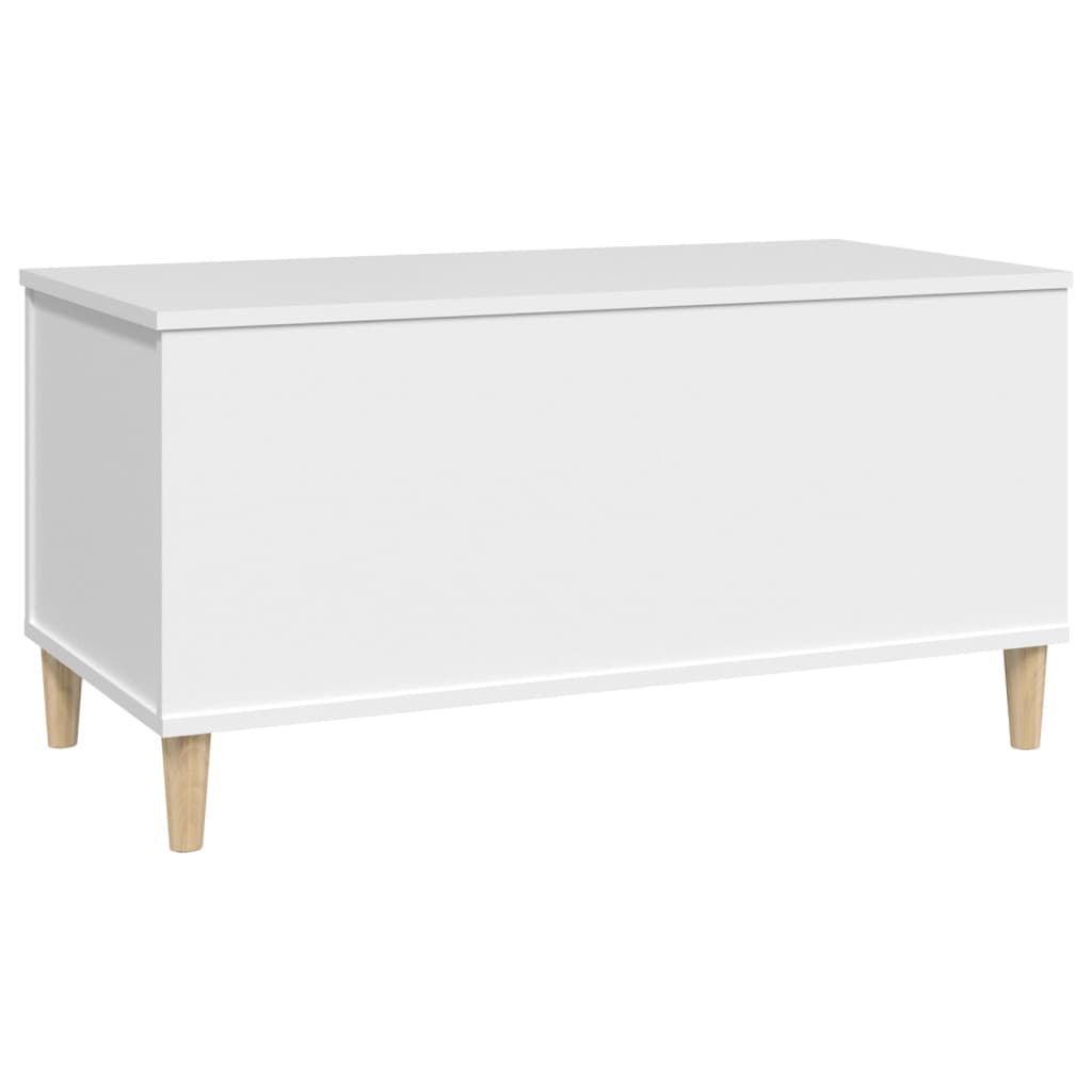 Coffee table, white, 90x44.5x45 cm, composite wood