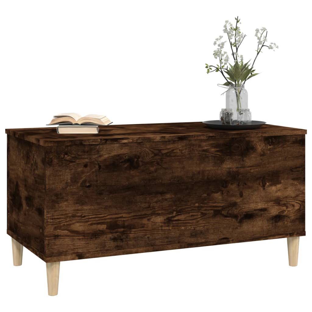 Coffee table, smoky oak, 90x44.5x45 cm, composite wood
