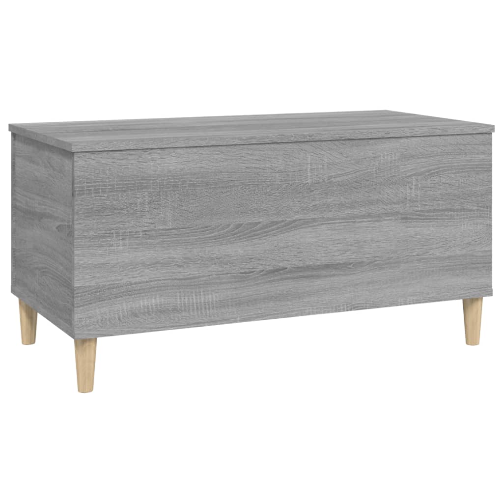 Coffee table, sonoma grey, 90x44.5x45 cm, composite wood