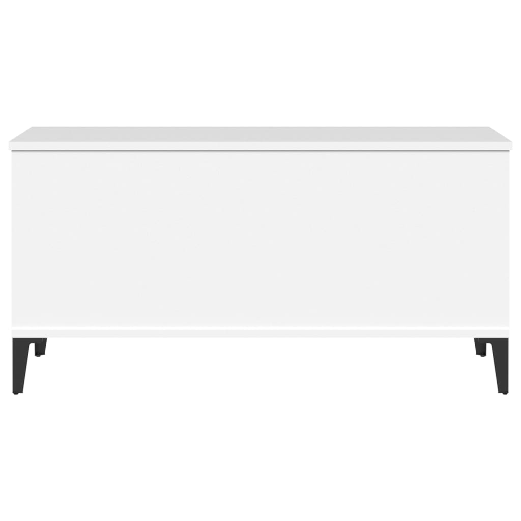 Coffee table, white, 90x44.5x45 cm, composite wood