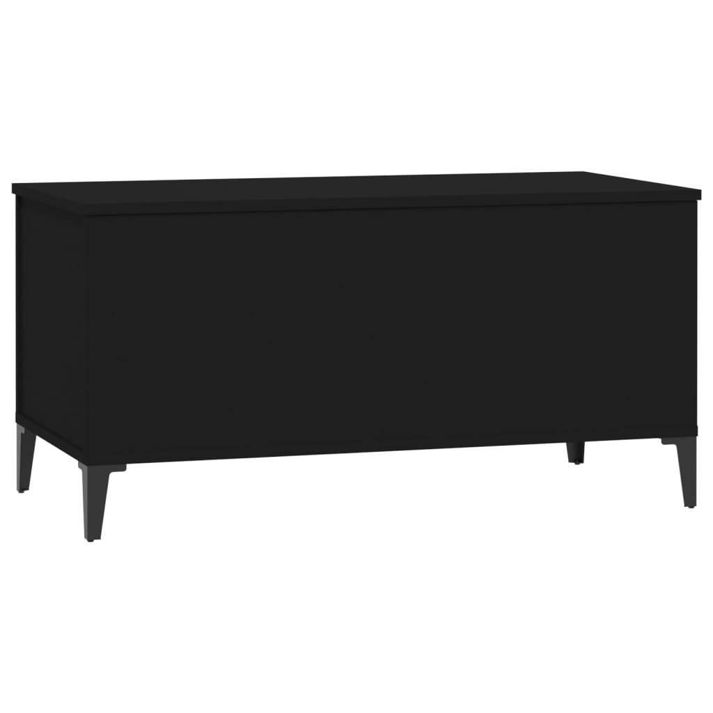 Coffee table, black, 90x44.5x45 cm, composite wood