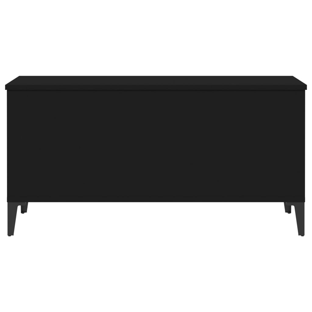Coffee table, black, 90x44.5x45 cm, composite wood