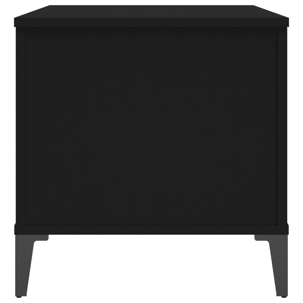 Coffee table, black, 90x44.5x45 cm, composite wood