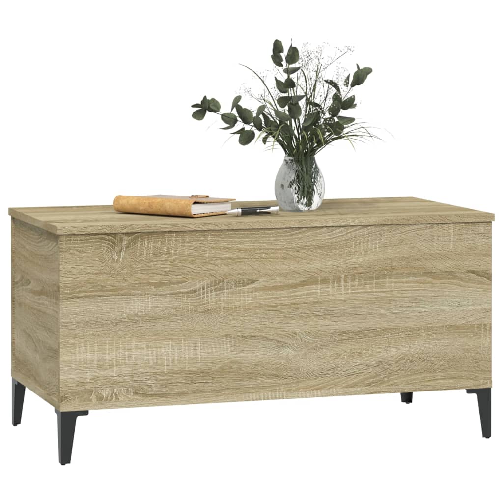 Coffee table, sonoma oak, 90x44.5x45 cm, composite wood