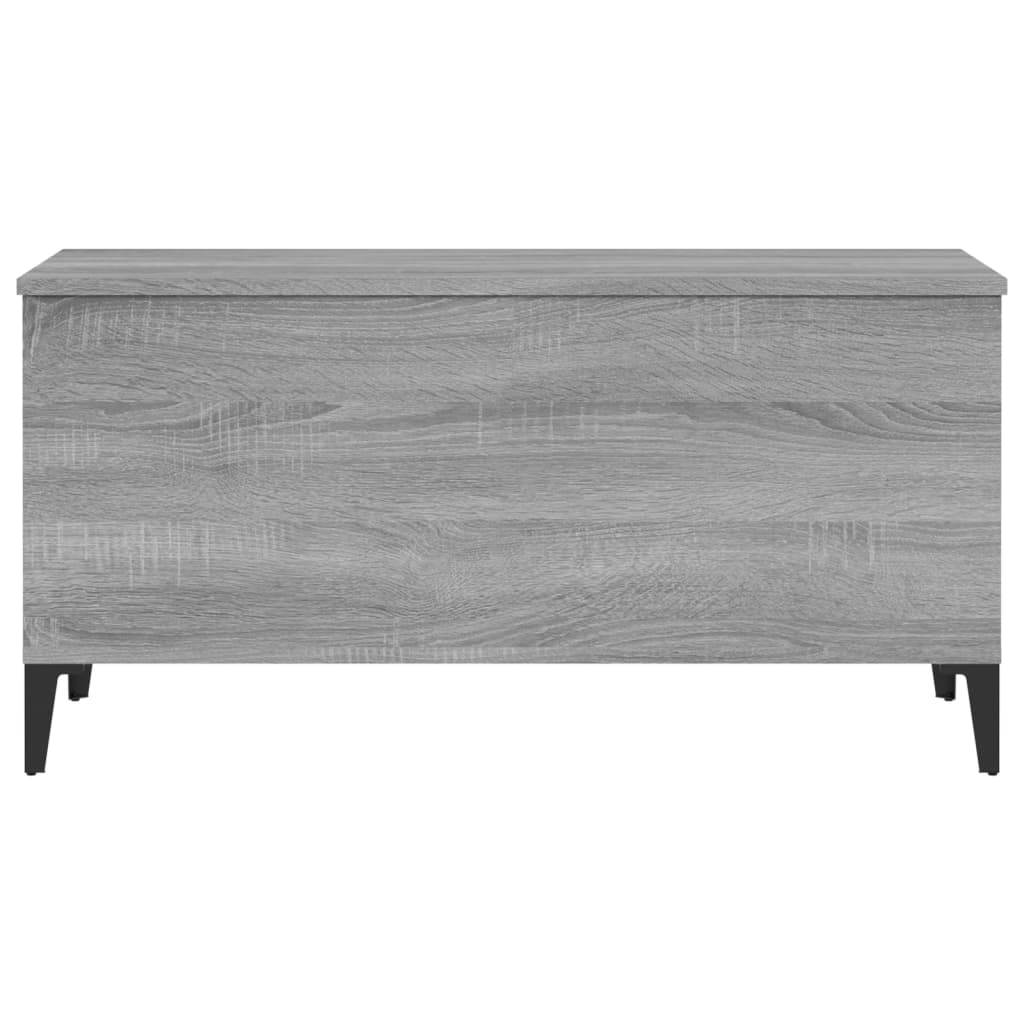 Coffee table, sonoma grey, 90x44.5x45 cm, composite wood