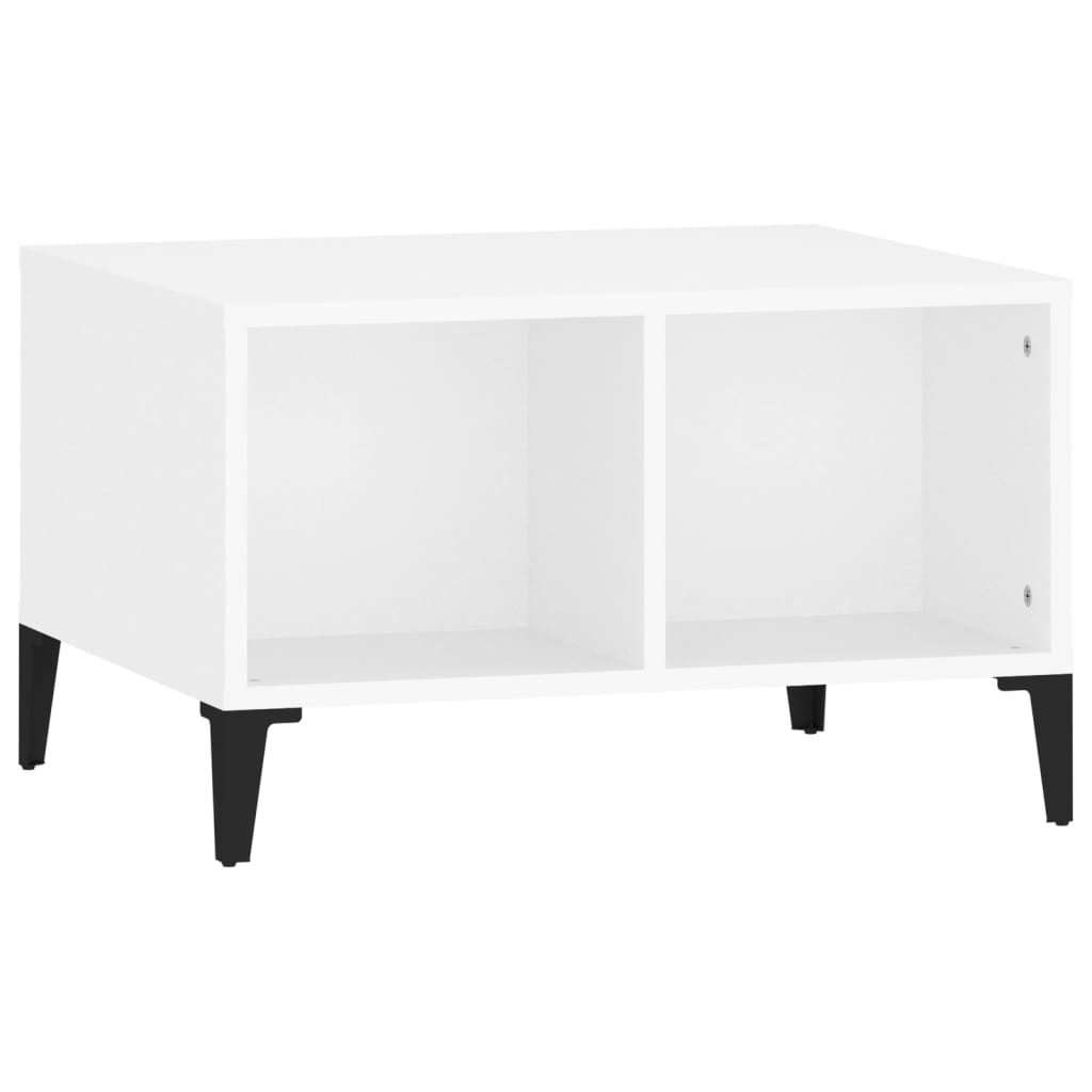 Coffee table, white, 60x50x36.5 cm, composite wood