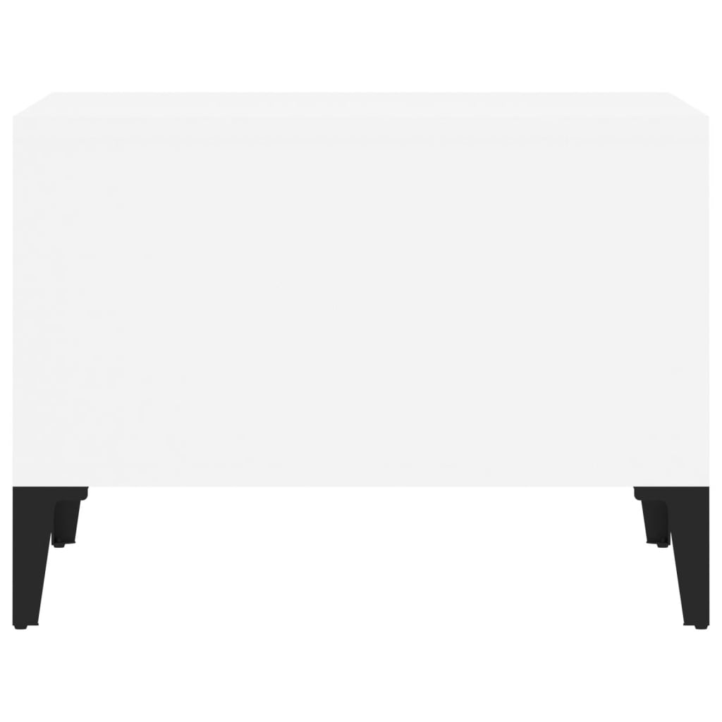 Coffee table, white, 60x50x36.5 cm, composite wood