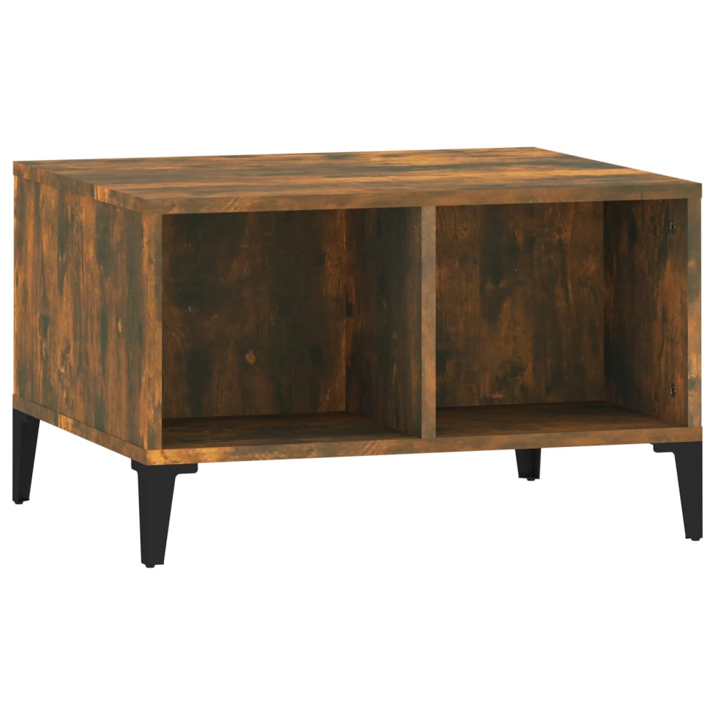 Coffee table, smoky oak, 60x50x36.5 cm, composite wood