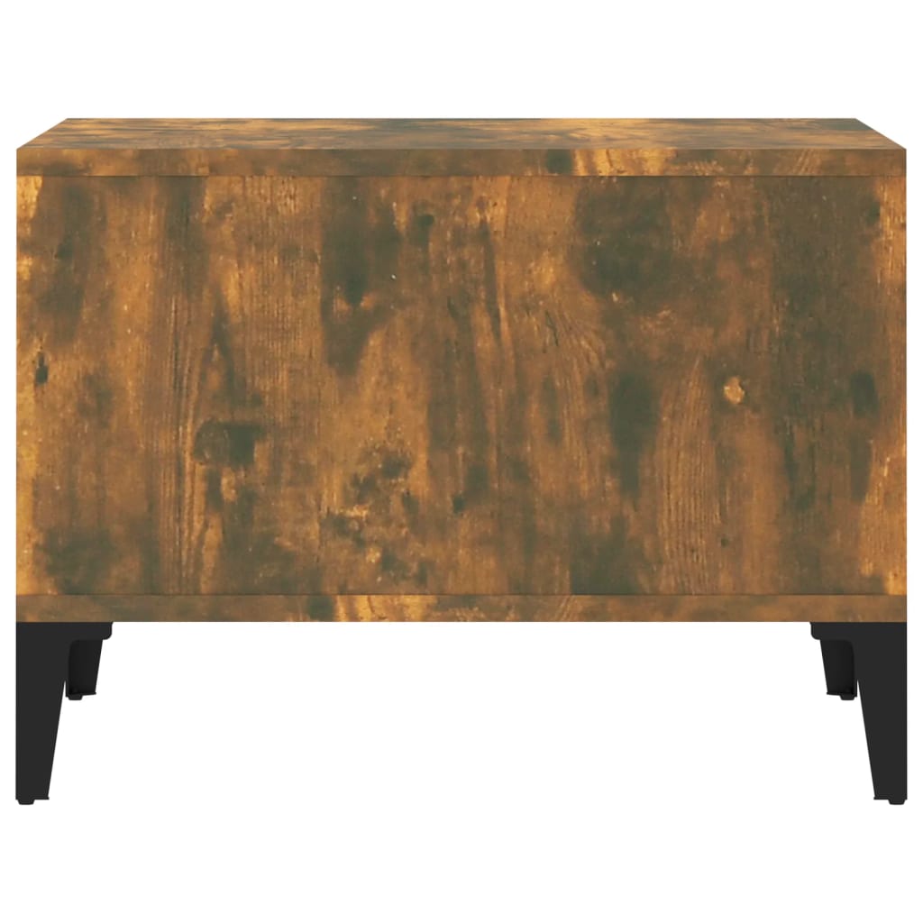 Coffee table, smoky oak, 60x50x36.5 cm, composite wood