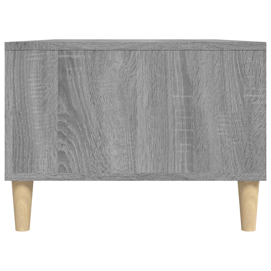Coffee table, sonoma grey, 90x50x36.5 cm, processed wood