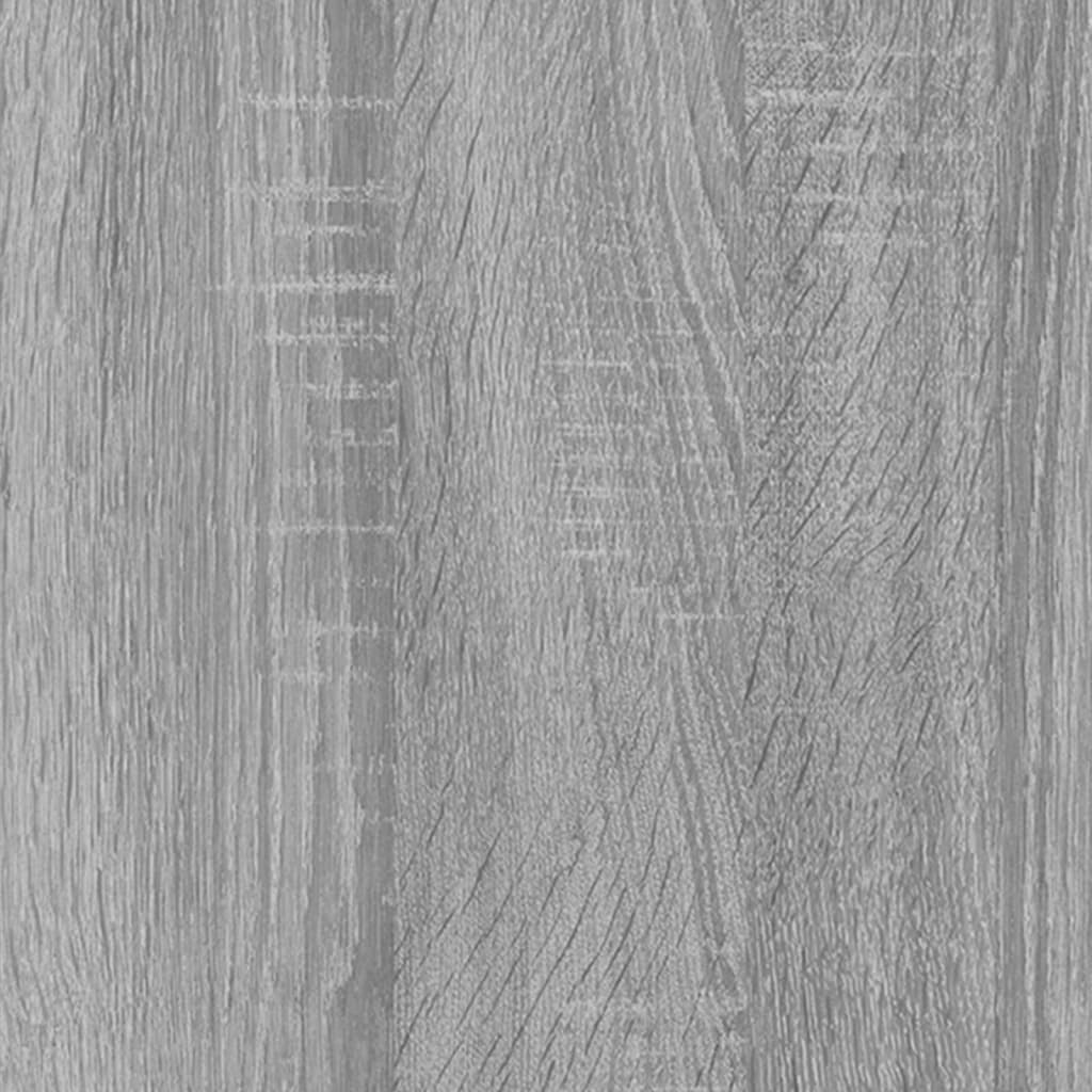 Bathroom cabinet, sonoma grey, 30x30x95 cm, processed wood