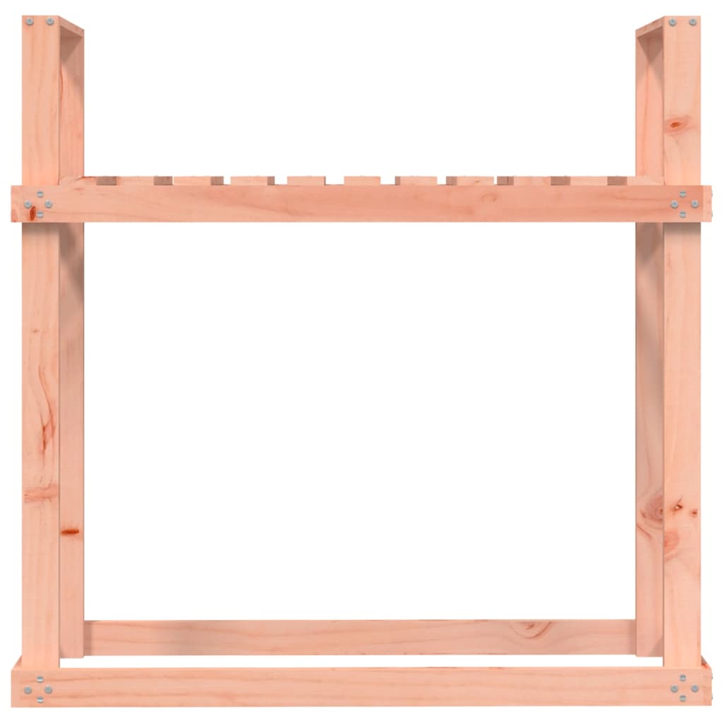 Rastel pentru lemne de foc, 110x35x108,5 cm, lemn masiv douglas
