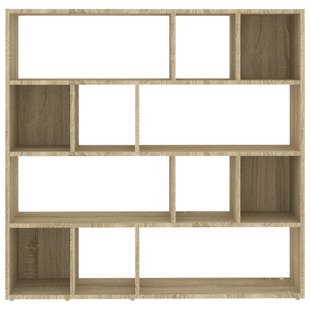 Bibliotecă/Separator cameră, stejar sonoma, 105x24x102 cm